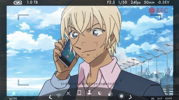 Detective Conan: Amuro Secret Call anime poster