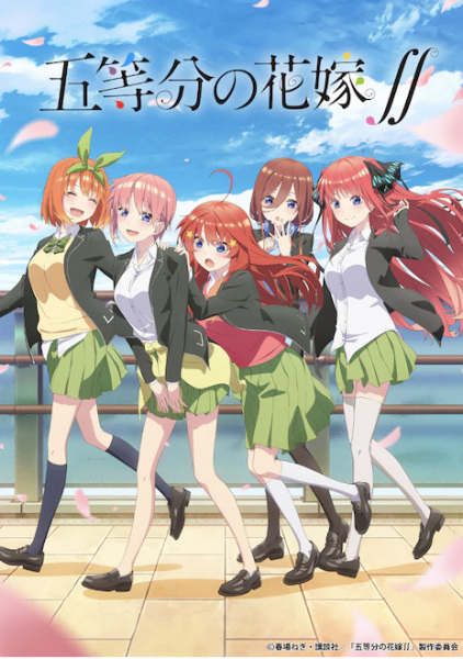 The Quintessential Quintuplets 2 anime poster