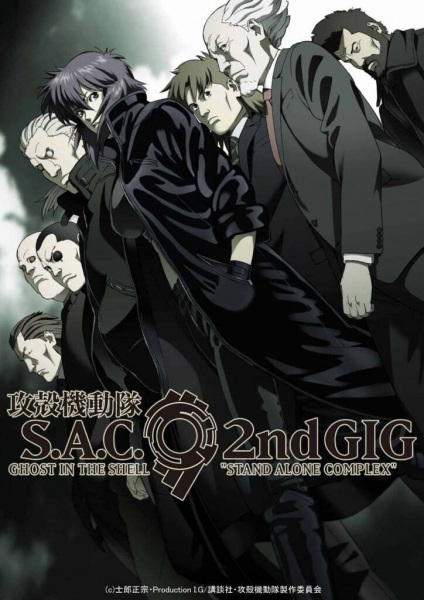 Ghost in the Shell: Stand Alone Complex 2nd Gig anime poster
