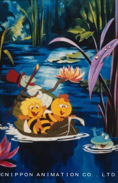 The New Adventures of Honeybee Maya anime poster