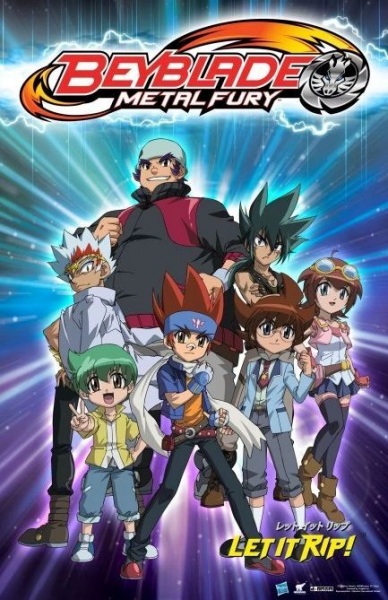 Beyblade: Metal Fury anime poster