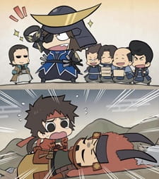 Sengoku Basara Movie: 4-Koma Gekijou - Another Last Party anime poster