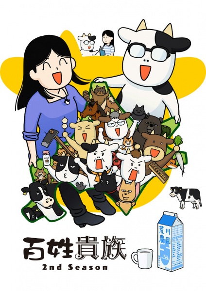 Hyakushou Kizoku 2nd Season anime poster