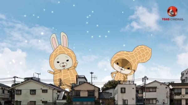 Kamiusagi Rope X TOHO Cinemas anime poster