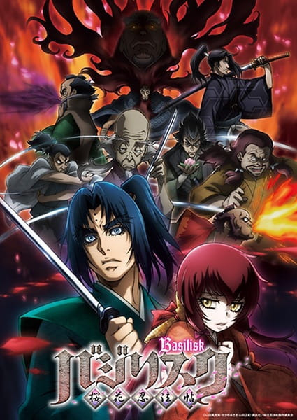 Basilisk: The Ouka Ninja Scrolls anime poster