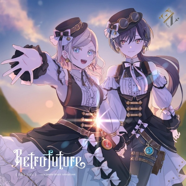 Retrofuture anime poster