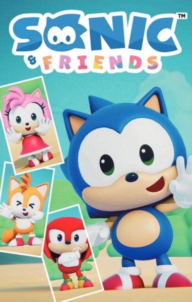 Sonic & Friends anime poster