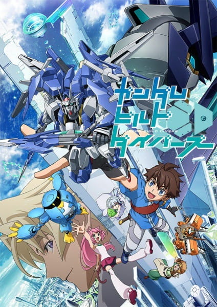 Gundam Build Divers anime poster