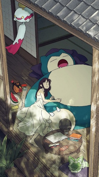 Kabigon to Nani Shite Kutsurogu? anime poster