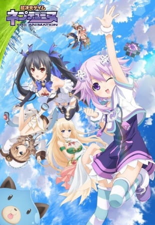 Hyperdimension Neptunia anime poster