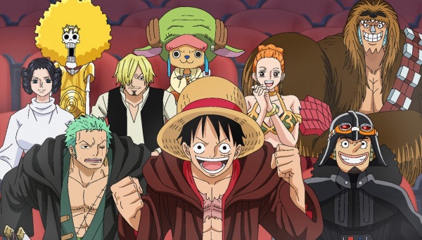 Star Wars X One Piece anime poster