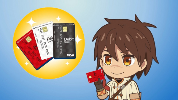 Chain Chronicle X Mitsubishi Tokyo UFJ-VISA Debit anime poster