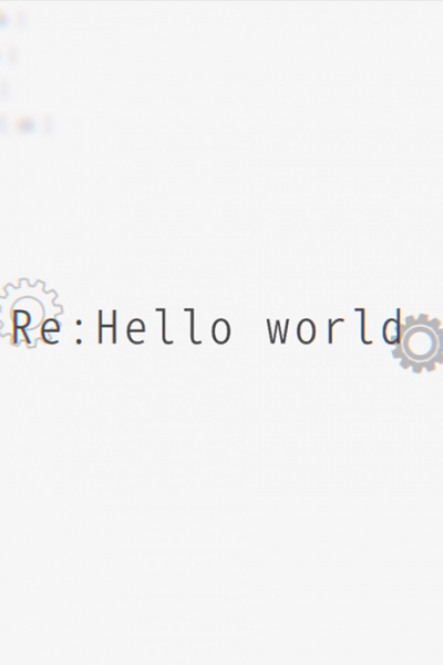 Re:Hello World anime poster