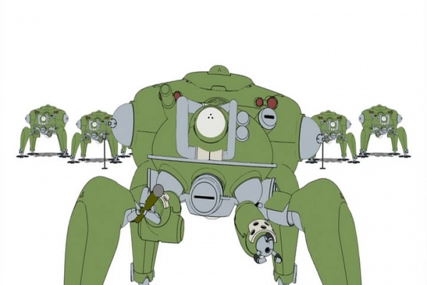 Ghost in the Shell: Stand Alone Complex - Solid State Society: Uchikomatic Days anime poster