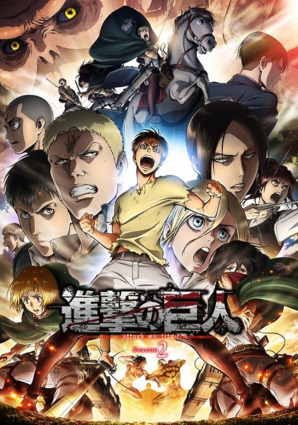 Attack on Titan Season 2 anime poster