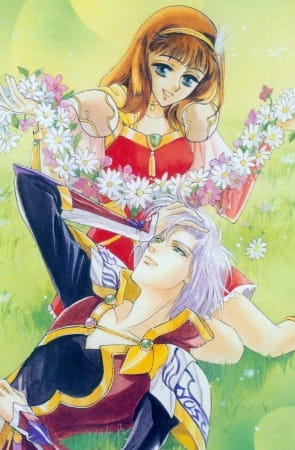 Angelique: Shiroi Tsubasa No Memoire anime poster