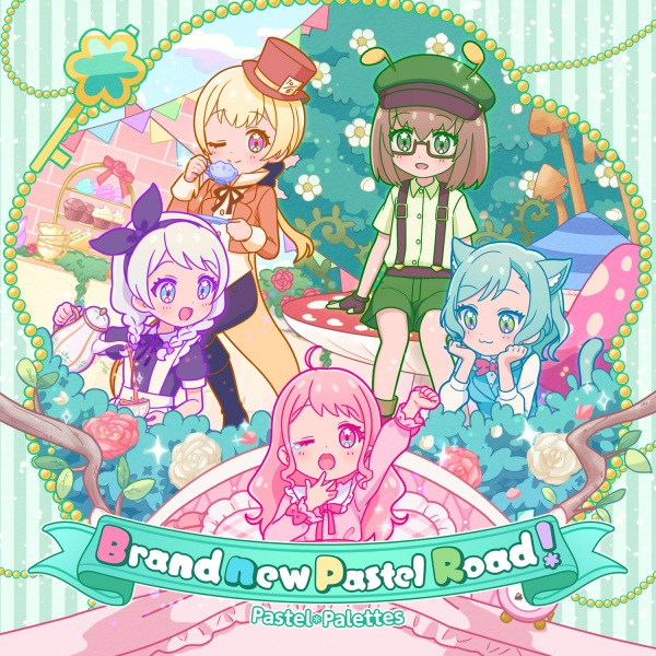 Brand New Pastel Road! anime poster