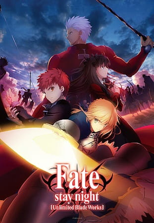 Fate/stay Night [Unlimited Blade Works] anime poster