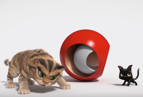 Rudolf to Ippaiattena X Godzilla X Toho Cinemas Moving Logo Eizou anime poster