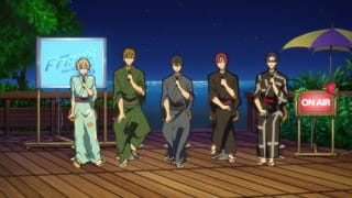 Free! Take Your Marks: Character Butai Aisatsu anime poster