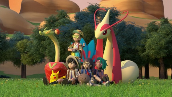 Pokemon: Discover Paldea anime poster