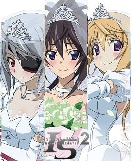 IS: Infinite Stratos 2 - Infinite Wedding anime poster