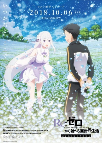 Re:zero -Starting Life in Another World- Memory Snow anime poster
