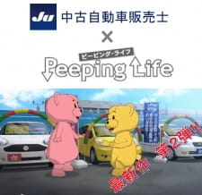 JU Chuuko Jidousha Hanbaishi X Peeping Life