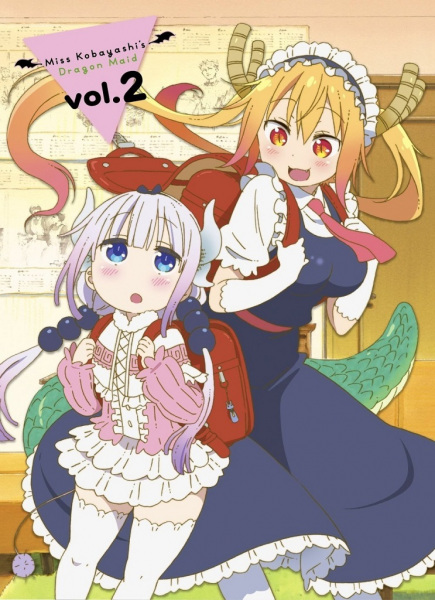 Miss Kobayashi's Dragon Something anime poster