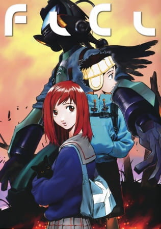 Flcl anime poster