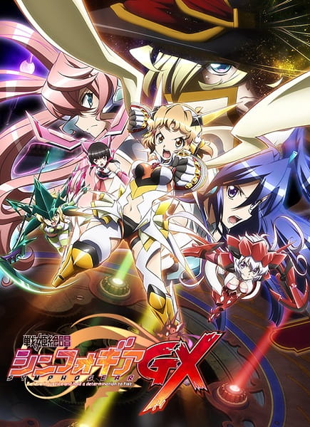 Symphogear Gx anime poster