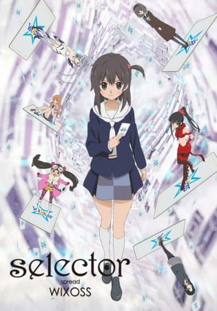 Selector Spread Wixoss anime poster