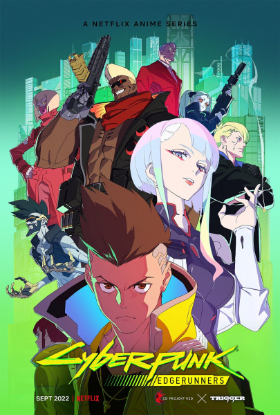Cyberpunk: Edgerunners anime poster