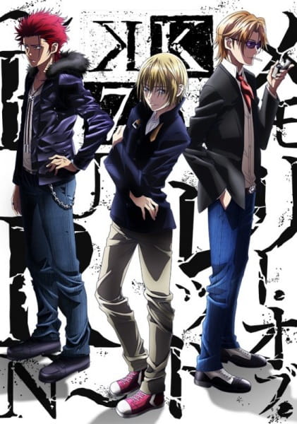 K: Seven Stories "Memory of Red - Burn -" anime poster