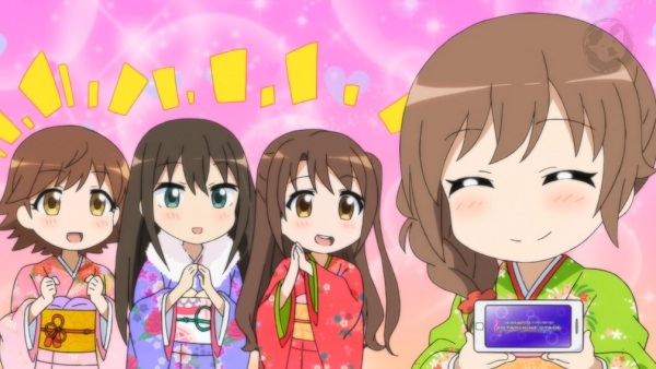 THE iDOLM@STER Cinderella Girls: Starlight Stage - Shinshun! Happy New Year Campaign anime poster