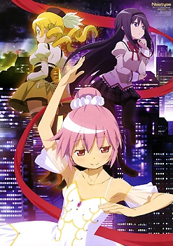 Puella Magi Madoka Magica Concept Movie anime poster