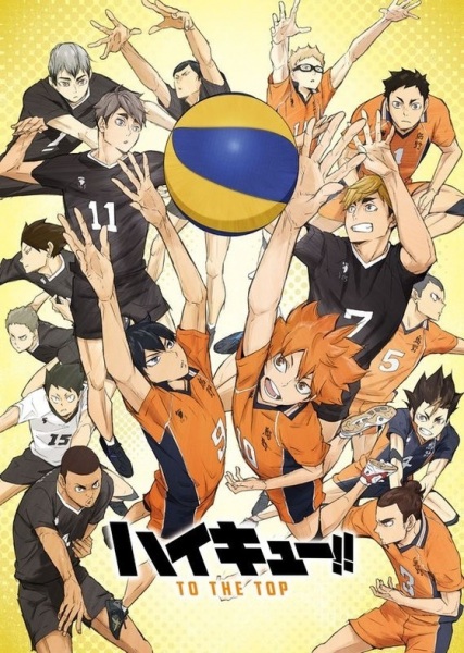 Haikyu!! to the Top 2nd-Cour anime poster