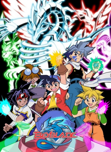 Beyblade anime poster