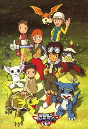 Digimon Adventure 02 anime poster