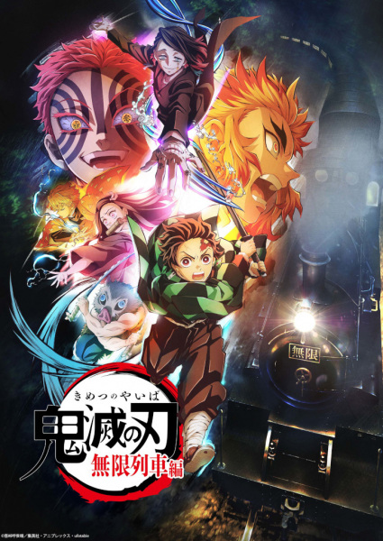 Demon Slayer: Kimetsu No Yaiba Mugen Train Arc anime poster