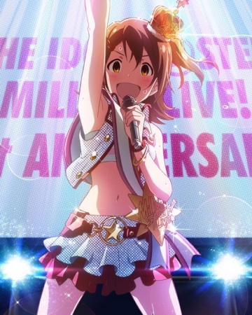 The Idolm@ster Million Live! 1st Anniversary Pv anime poster