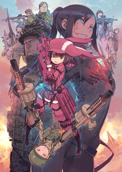 Sword Art Online Alternative: Gun Gale Online - Refrain anime poster