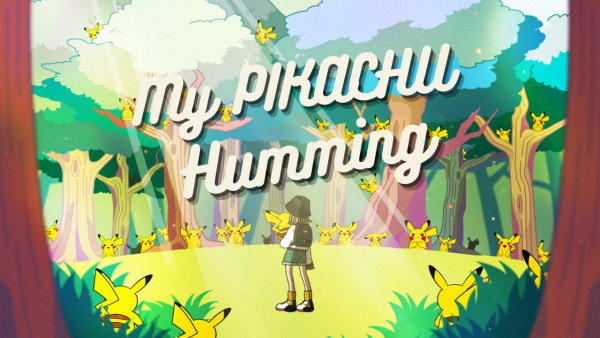 My Pikachu Humming anime poster