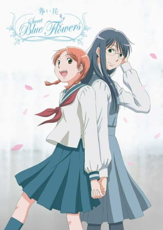 Sweet Blue Flowers anime poster