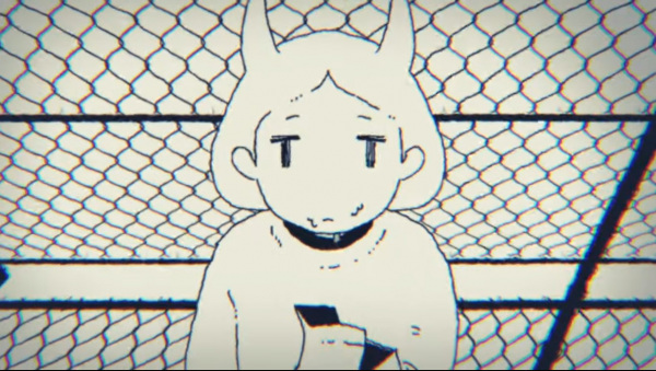White Drizzle in Gloom anime poster