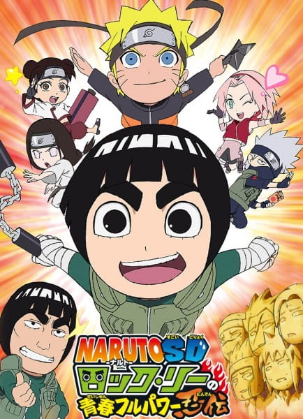 Naruto Spin-Off: Rock Lee & His Ninja Pals anime poster