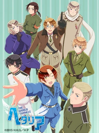 Hetalia: The World Twinkle anime poster