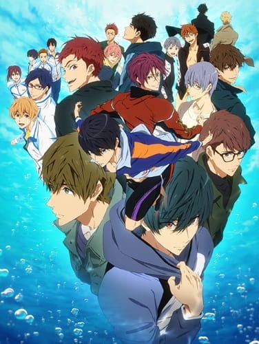 Free! Dive to the Future Episode 0 anime poster