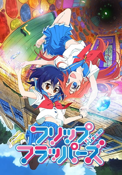 Flip Flappers anime poster