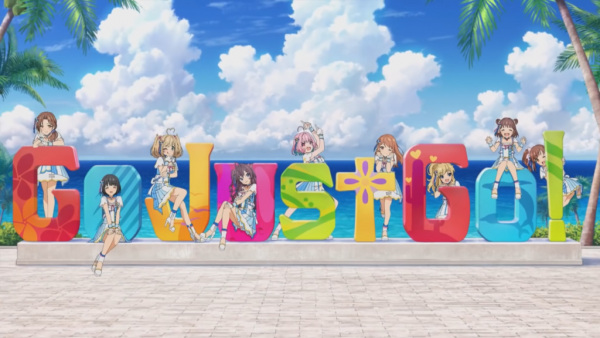The Idolm@ster Cinderella Girls: Starlight Stage - 5th Anniversary! "Go Just Go!" Pv anime poster